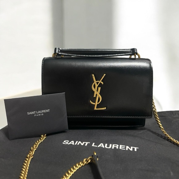 Yves Saint Laurent Handbags - YSL Sunset Top Handle Shoulder or Crossbody Bag